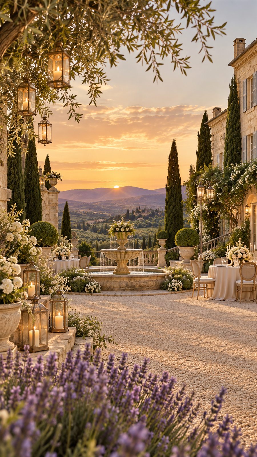 Provence Masalı Exclusive dijital düğün davetiyesi tasarımı